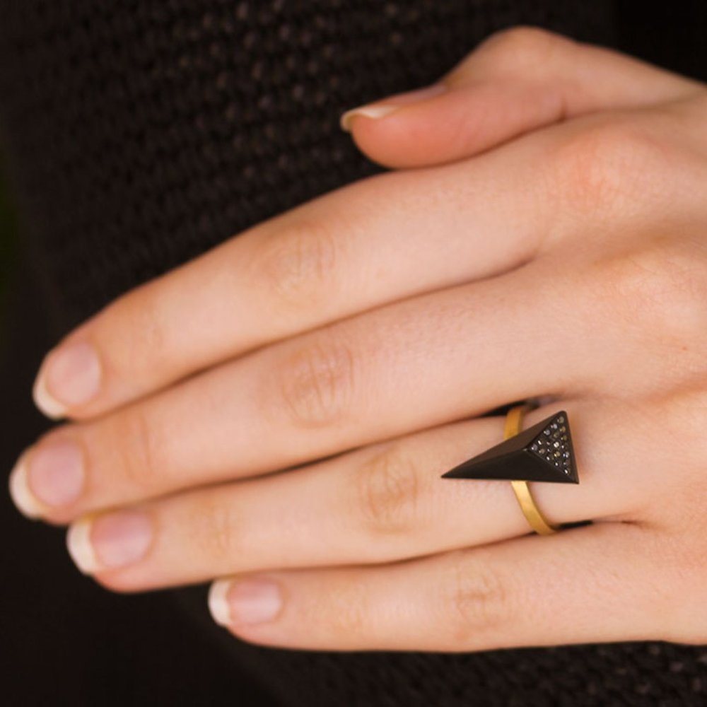 Jacqueline Cullen Faceted Ring